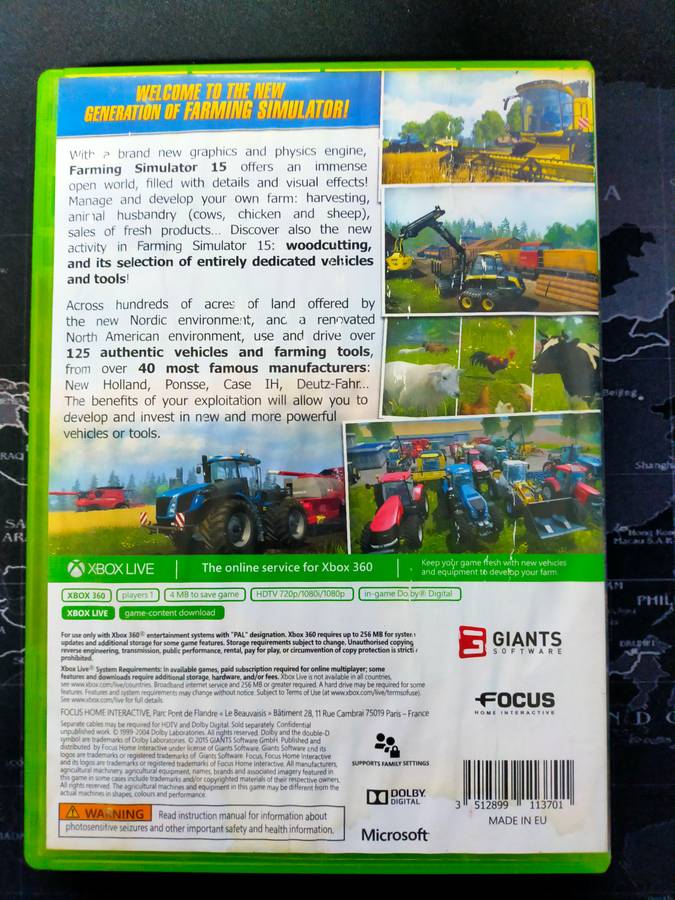 Farming Simulator 15 - XBOX 360 (RARE)