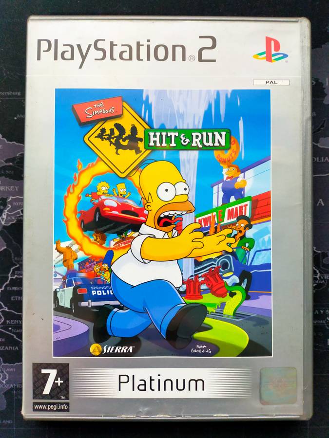 The Simpsons Hit and Run - PS2 / PlayStation 2