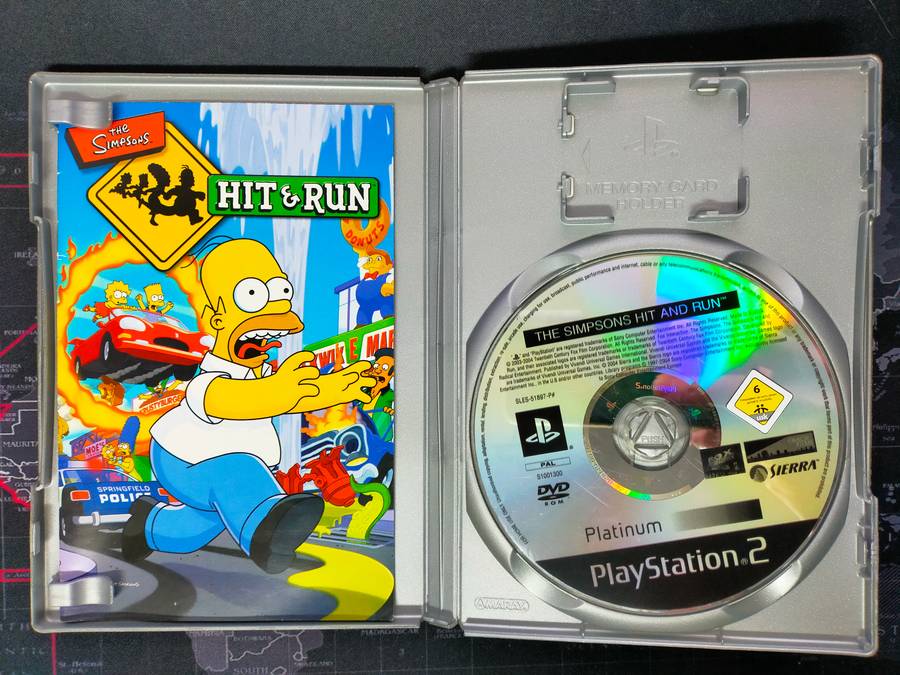 The Simpsons Hit and Run - PS2 / PlayStation 2