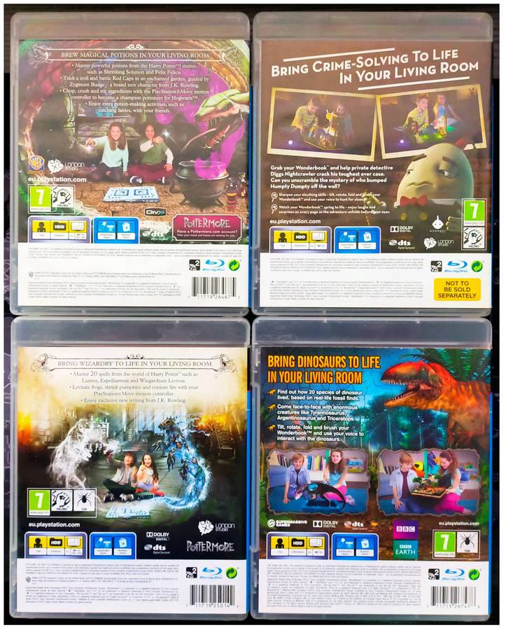 PlayStation 3 Wonderbook, Games and Camera Bundle