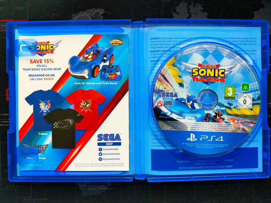 Team Sonic Racing - PS4 / PlayStation 4
