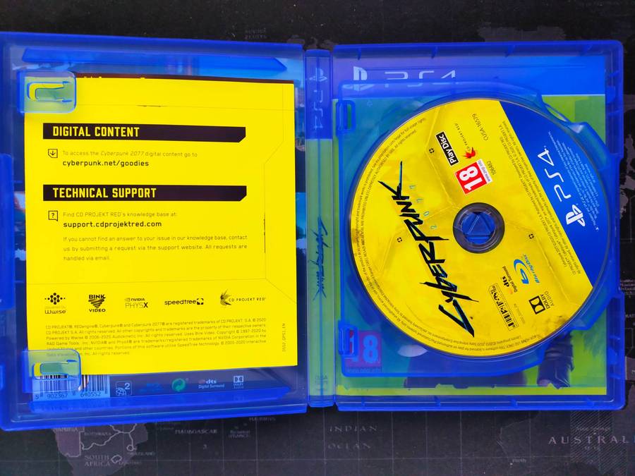Cyberpunk 2077 - PS4 / PlayStation 4 (Free PS5 Upgrade)