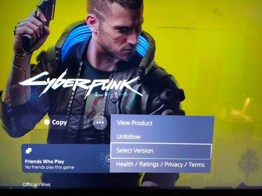 Cyberpunk 2077 - PS4 / PlayStation 4 (Free PS5 Upgrade)