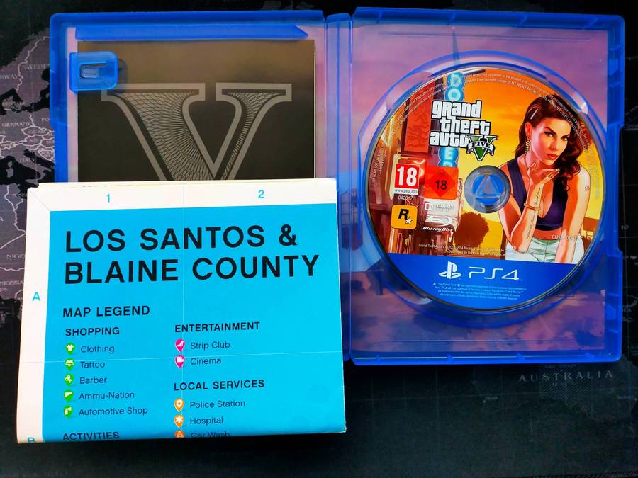 Grand Theft Auto 5 / GTA V - PS4 / PlayStation 4