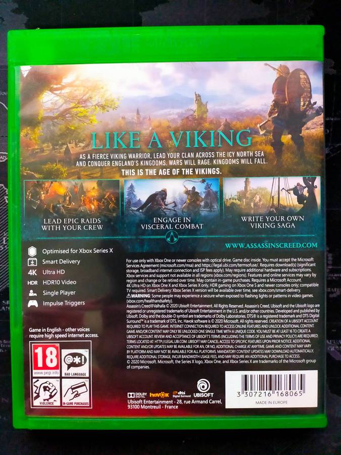 Assassin's Creed Valhalla - XBOX ONE / XBOX SERIES X