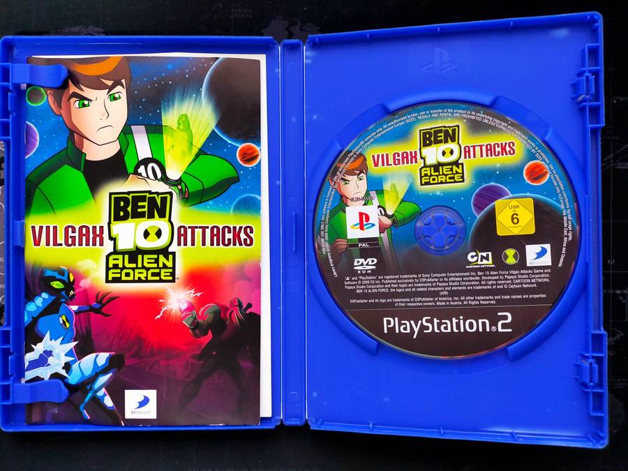 Ben 10 Ultimate Alien: Cosmic Destruction and Ben 10 Alien Force: Vilgax Attacks - PS2