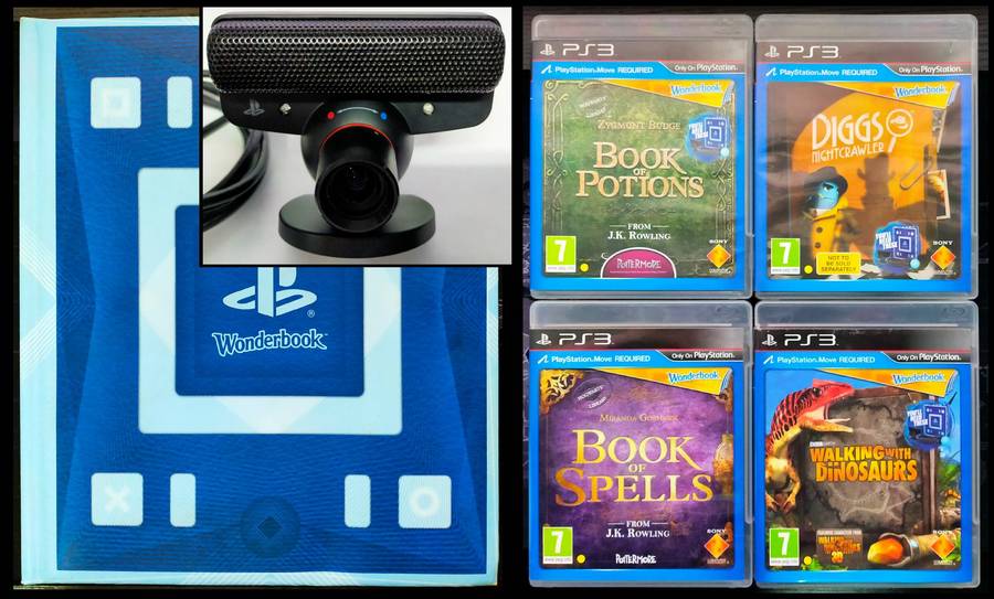 PlayStation 3 Wonderbook, Games and Camera Bundle