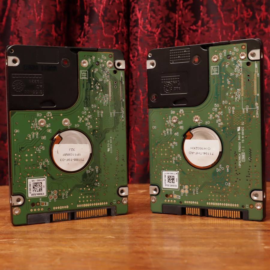 2.5 Inch Internal SATA Hards Drives 500GB and 320GB - 2Pcs