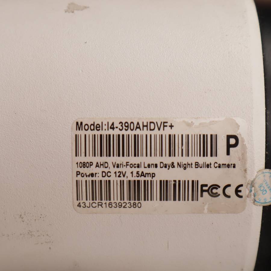 CCTV Surveillance Cameras - I4-390AHDVF+ Bullet Varifocus and Eagle View