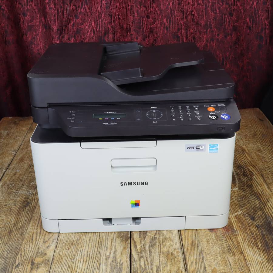 Samsung CLX-3305FW A4 Colour All-In-One Laser Printer - Pre-Owned
