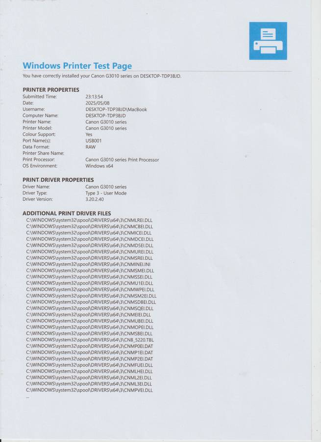 Canon PIXMA G3411 All-in-One Colour Ink Tank Printer