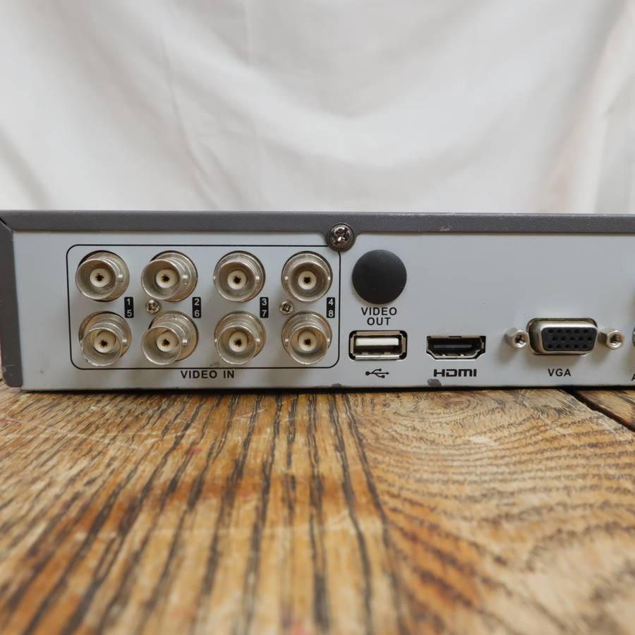 Hikvision 8-Channel 1080p Turbo HD Tribrid Digital Video Recorder (DS-7208HGHI-SH) - Pre-Owned