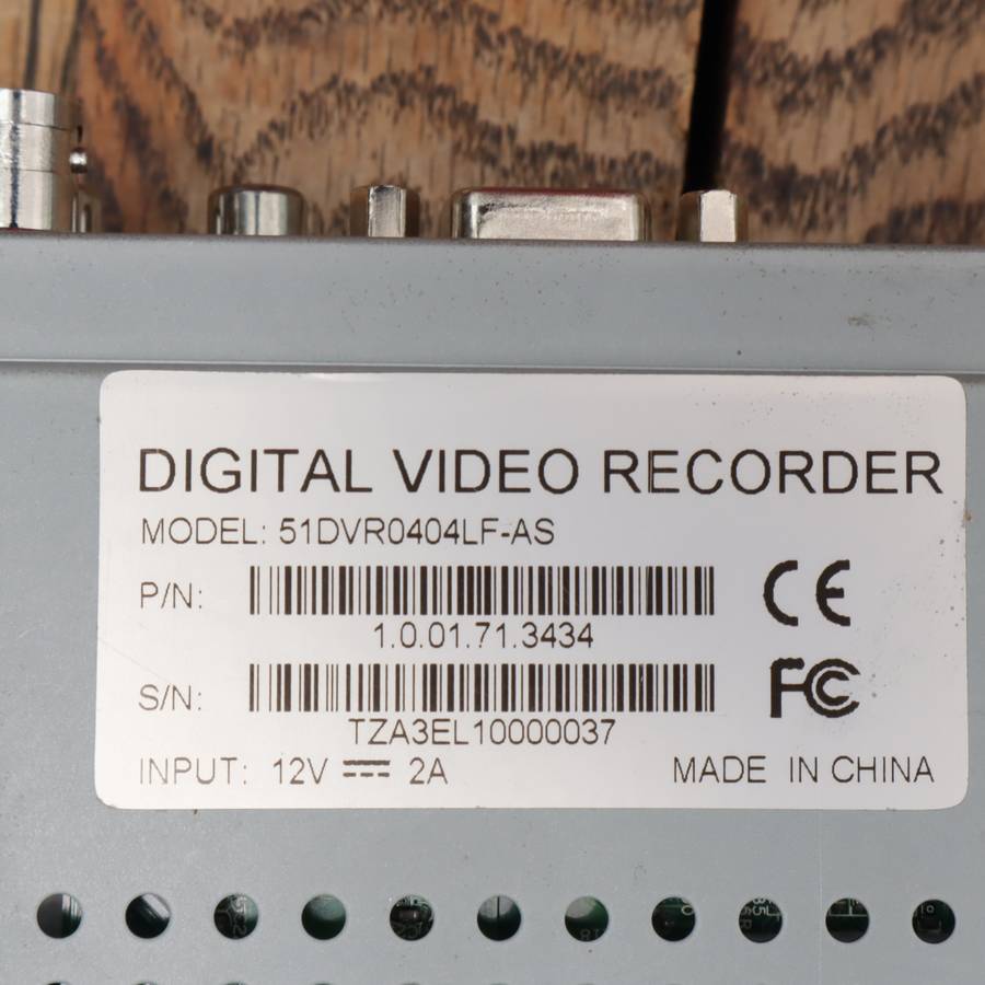 Dahua 4-Channle DVR and CCTV Cameras - 51DVR0404LF-AS