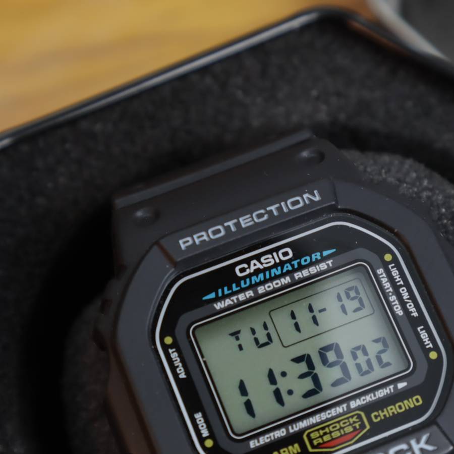 Casio G-Shock Men's Watch - DW-5600E-1VDF - 200m Standard