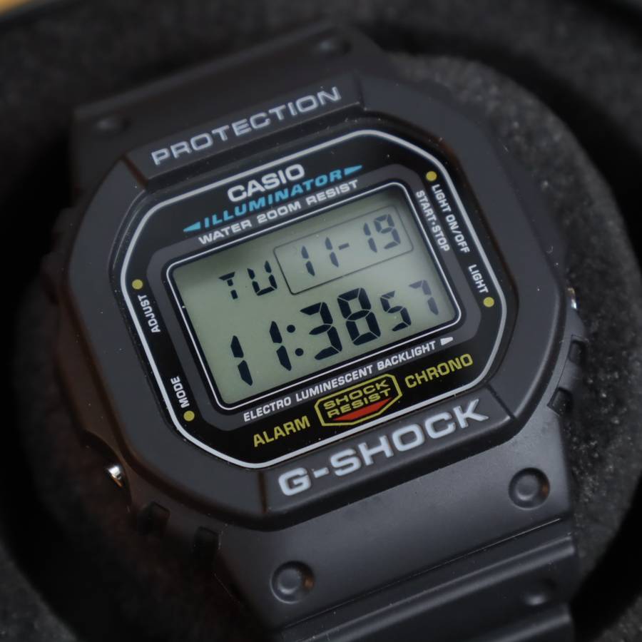 Casio G-Shock Men's Watch - DW-5600E-1VDF - 200m Standard