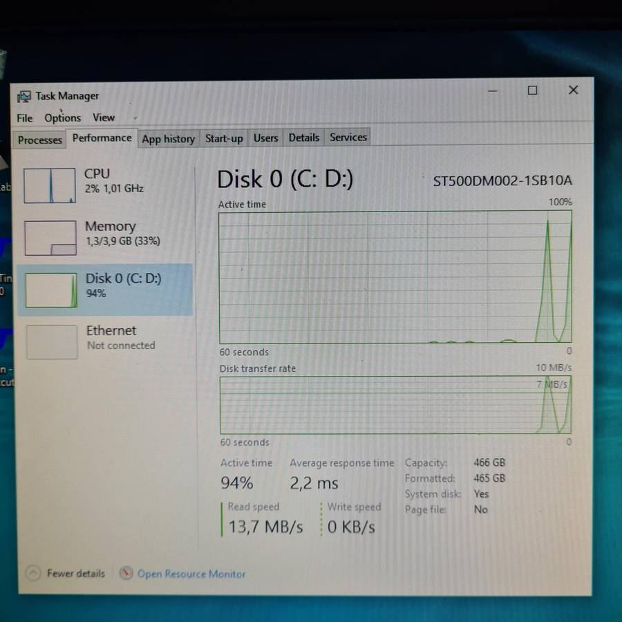 HP 280 G2 MT Business PC Desktop Intel Celeron 500GB HDD 2.8GHz 4GB RAM
