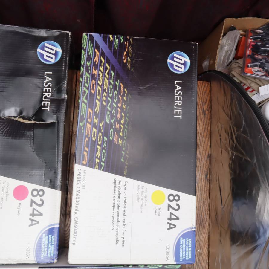 Assorted HP 824A Imaging Drums For HP LaserJet CP6015, CM6030 mfp, CM6040 mfp