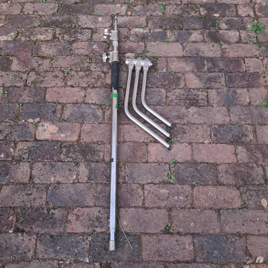 Neewer 330CM Adjustable Heavy Duty C-Stand Light Stand - Foldable Base