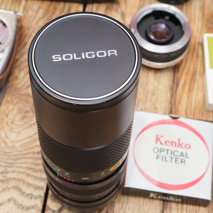 KONICA Autoreflex TC SLR 35mm Film Camera + Lenses - Speedlites - Light Metres - Lens Filters