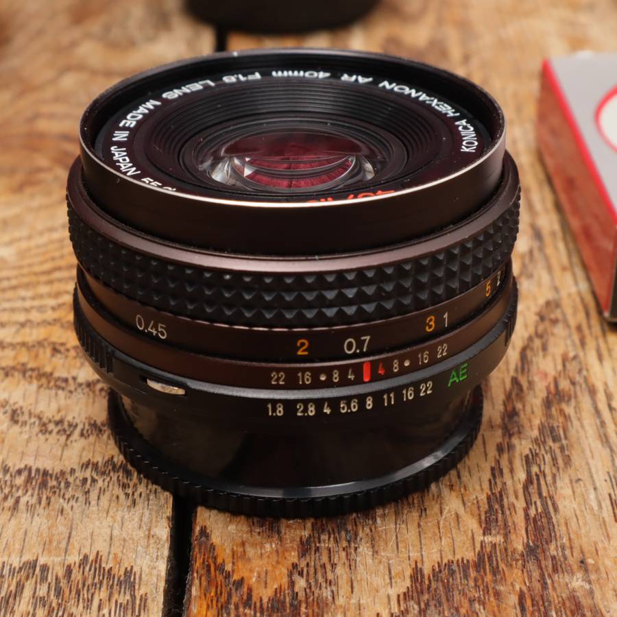 KONICA Autoreflex TC SLR 35mm Film Camera + Lenses - Speedlites - Light Metres - Lens Filters