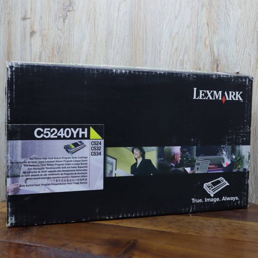 Original Lexmark C5240YH Yellow High Yield Return Program Toner Cartridge