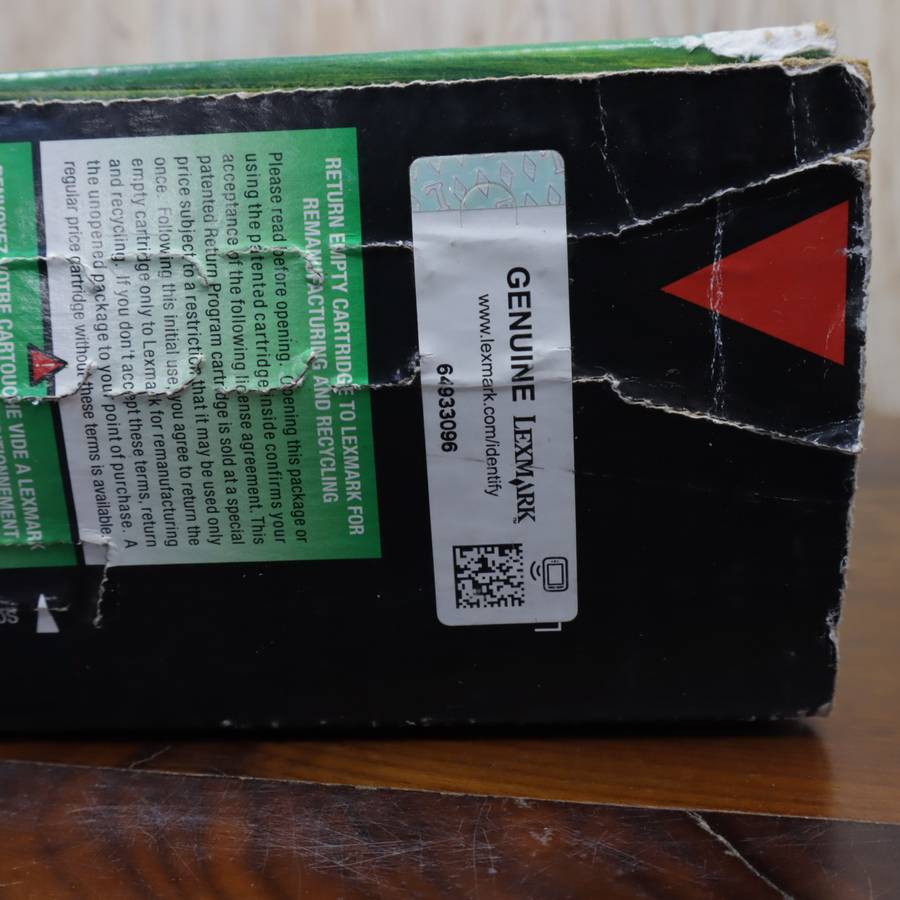 Original Lexmark C5240YH Yellow High Yield Return Program Toner Cartridge
