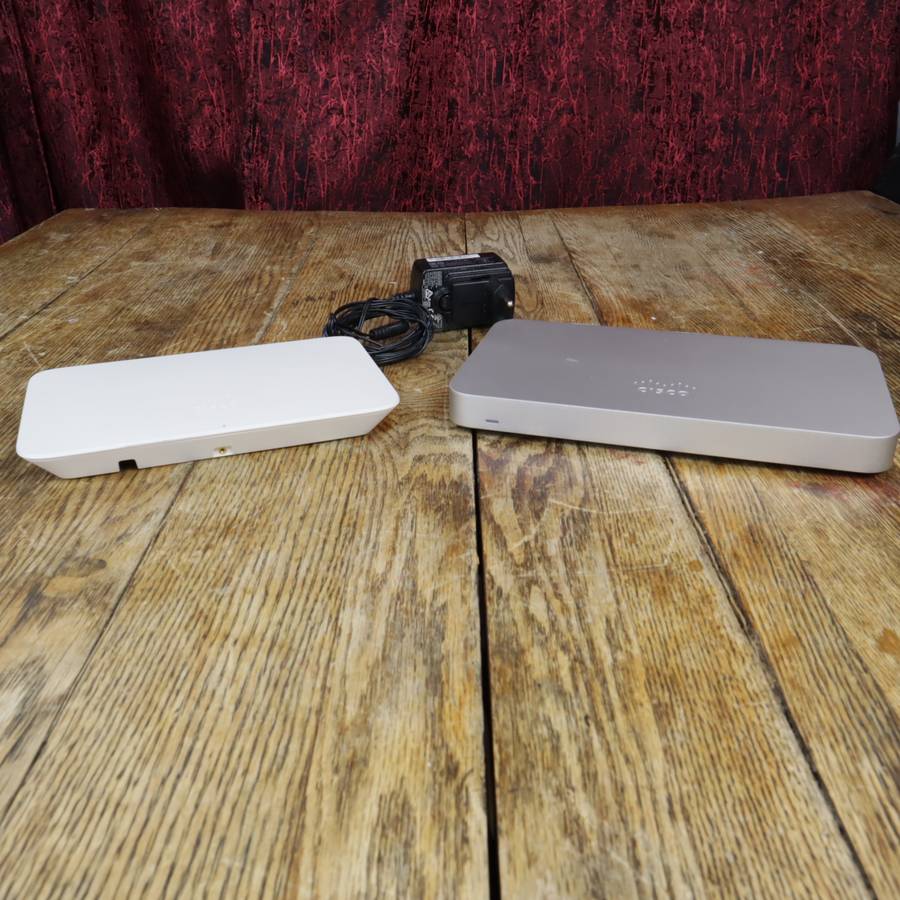 Cisco Cloud Managed Devices | Meraki MX64 and Meraki MR20 | - Pre-Owned