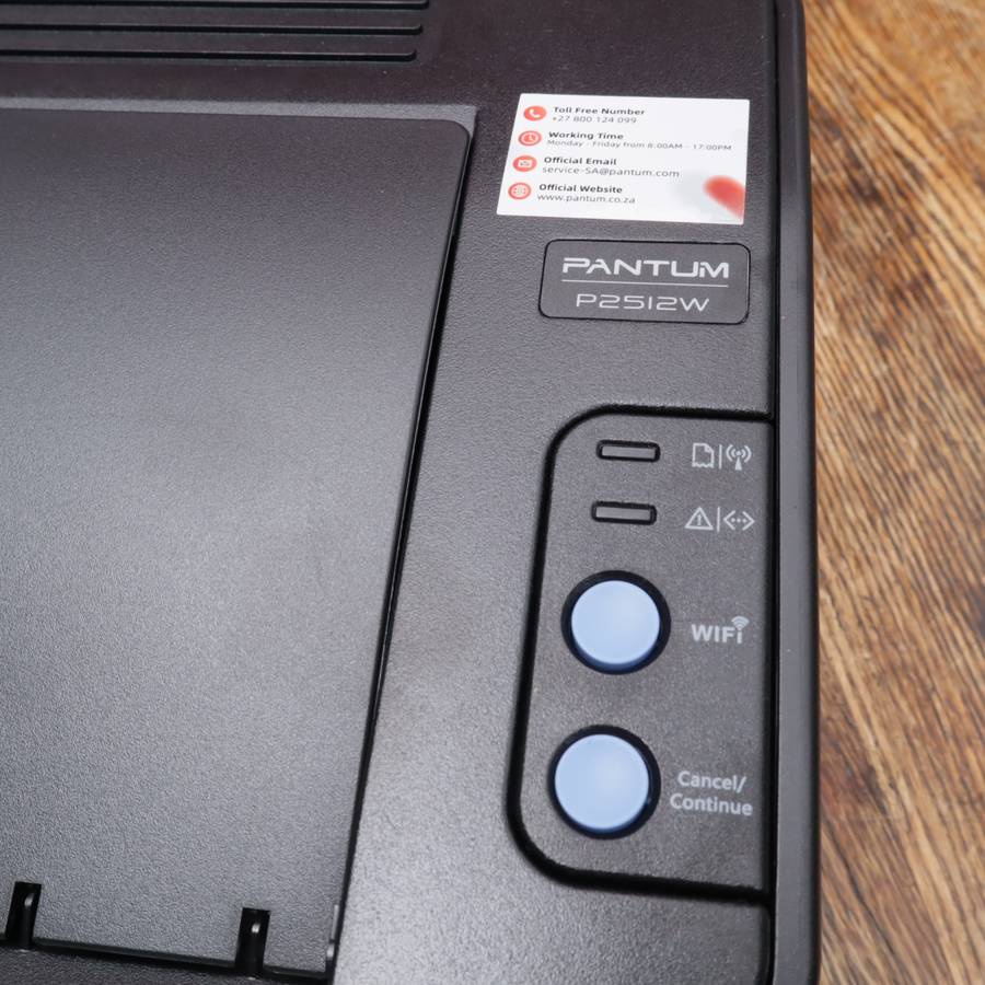 Pantum P2512W Mono Laser Printer Wi-Fi Capability - Open Box