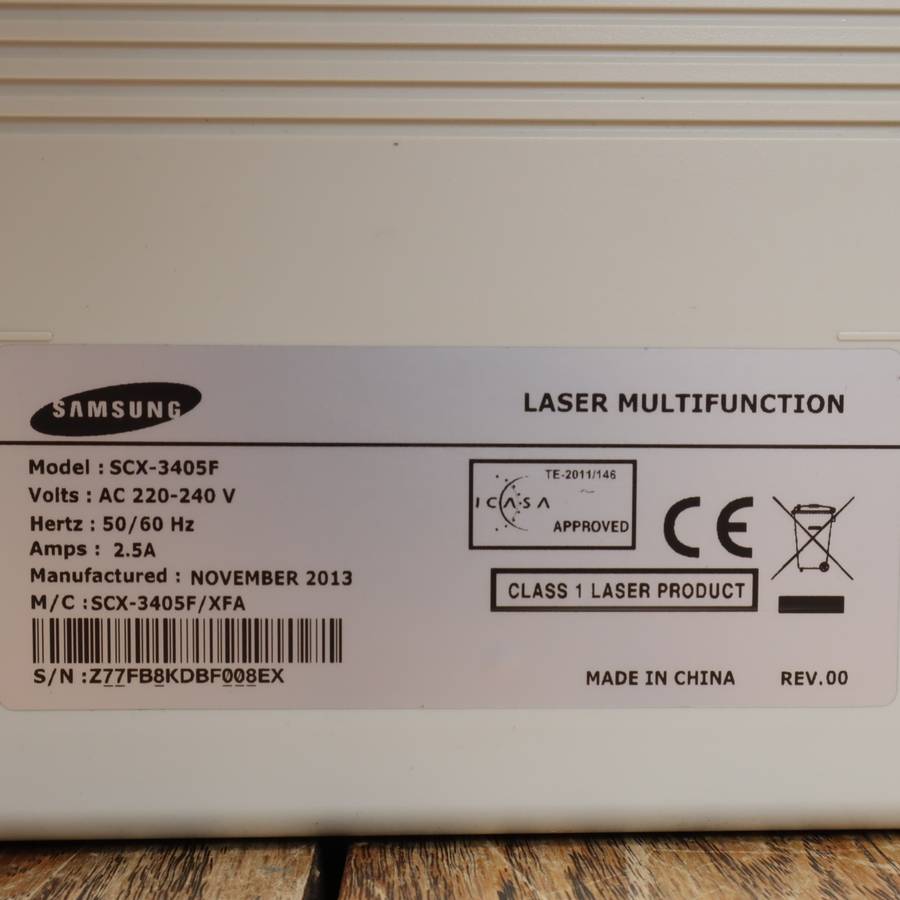 Samsung SCX-3405F All-In-One Mono Laser Printer