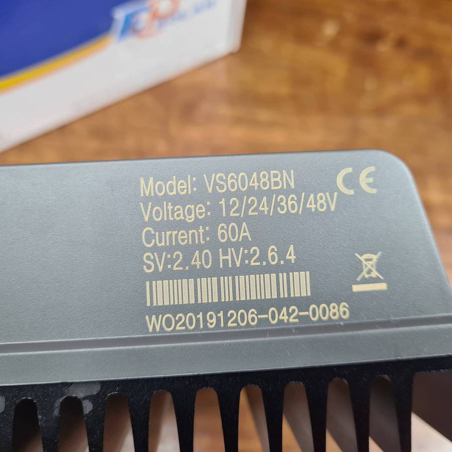 View Start PWM Solar Charge Controller VS6048BN - 12/24/48V 60A