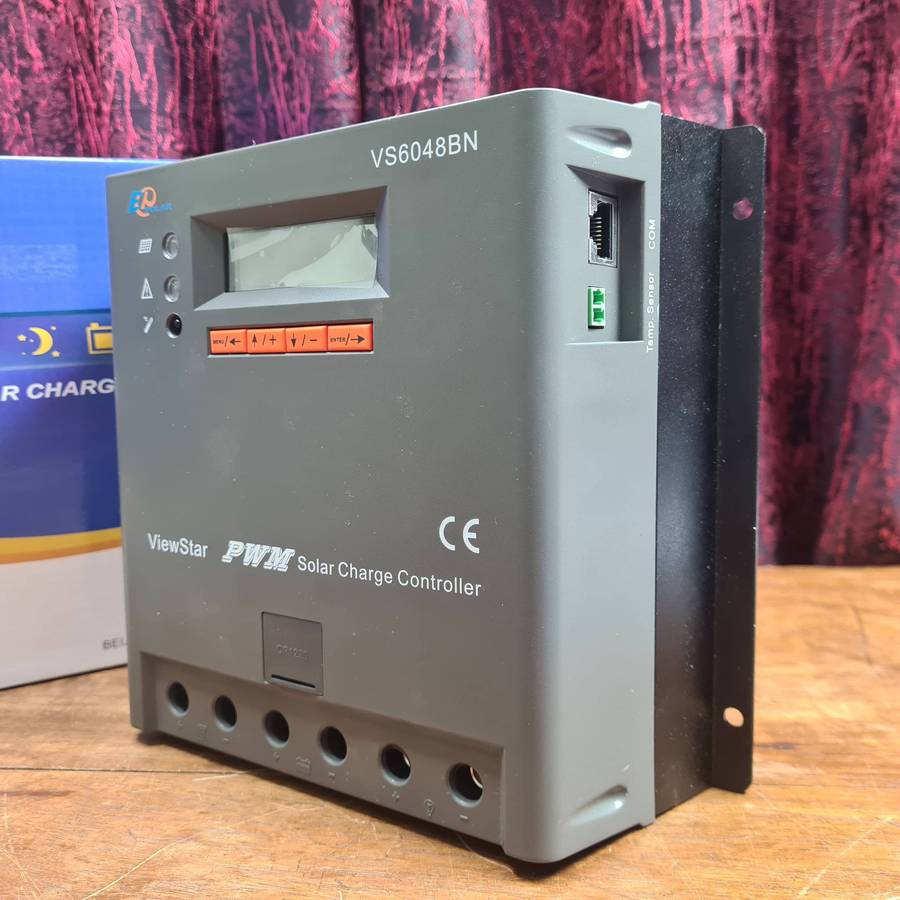 View Start PWM Solar Charge Controller VS6048BN - 12/24/48V 60A