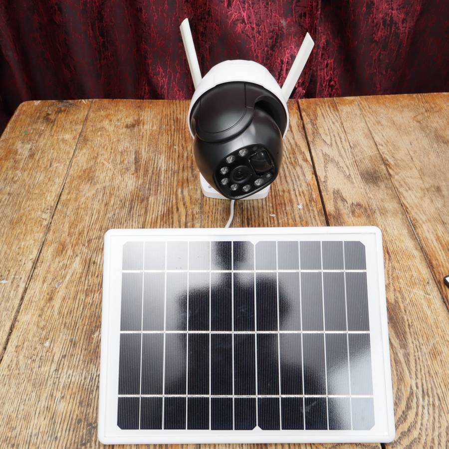 3 PCs - Solar Powered IP WiFi CCTV Security Camera with Inbuilt Lithium Battery 1080P