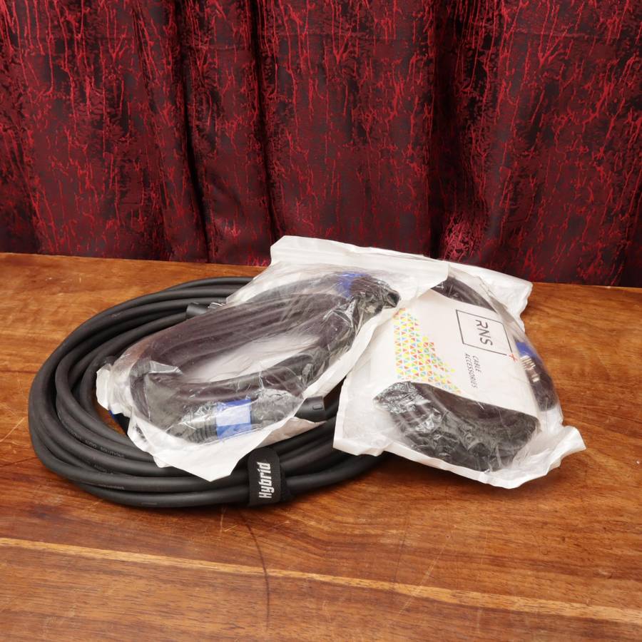 Assorted Speakon to Speakon Speaker Cables Hybrid and RNS