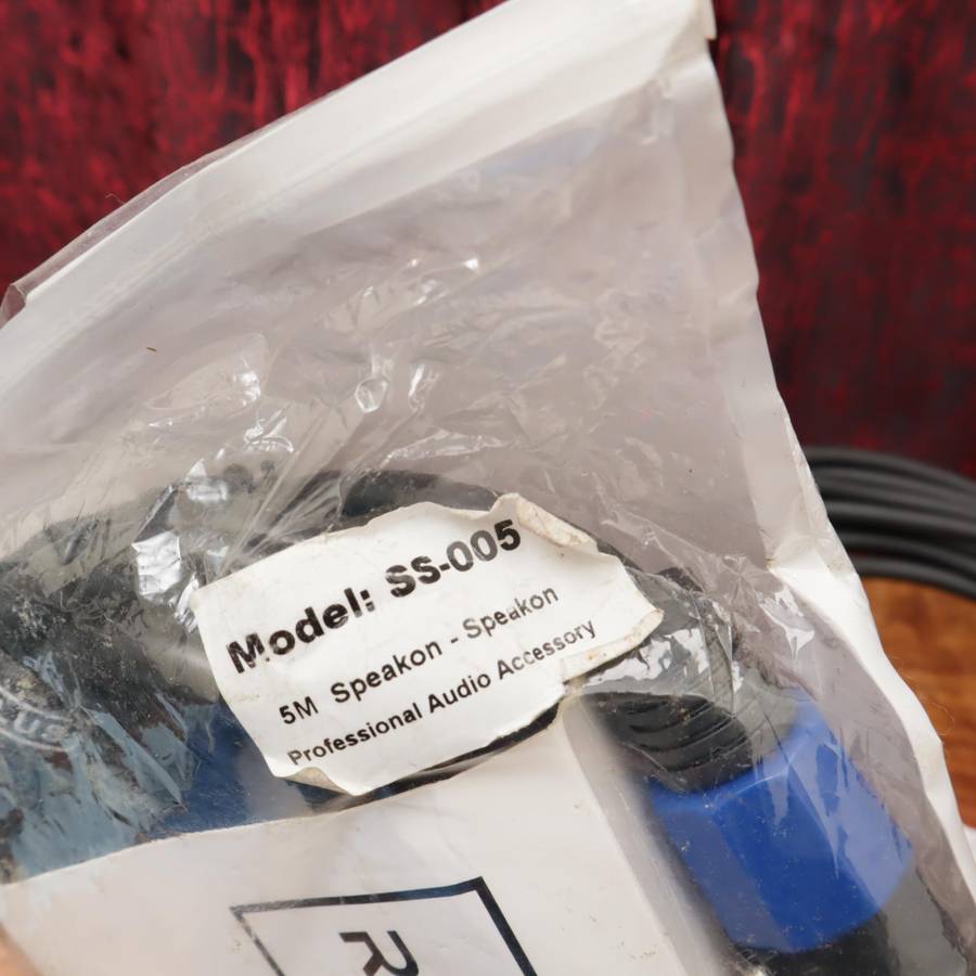Assorted Speakon to Speakon Speaker Cables Hybrid and RNS