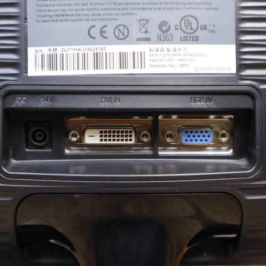 Samsung S20B300B 19.5" LED Monitor 1600 x 900 - Pre-Owned