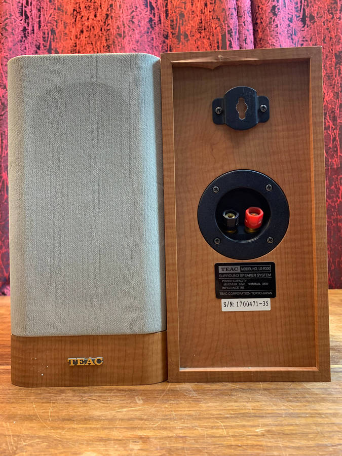 Teac LS-R300 Surround Speaker Set - Left and Right - 25W 8 Ohms