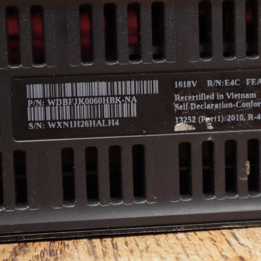 WD My Book 6TB External Hard Drive - WDBFJK0060HBK-NA