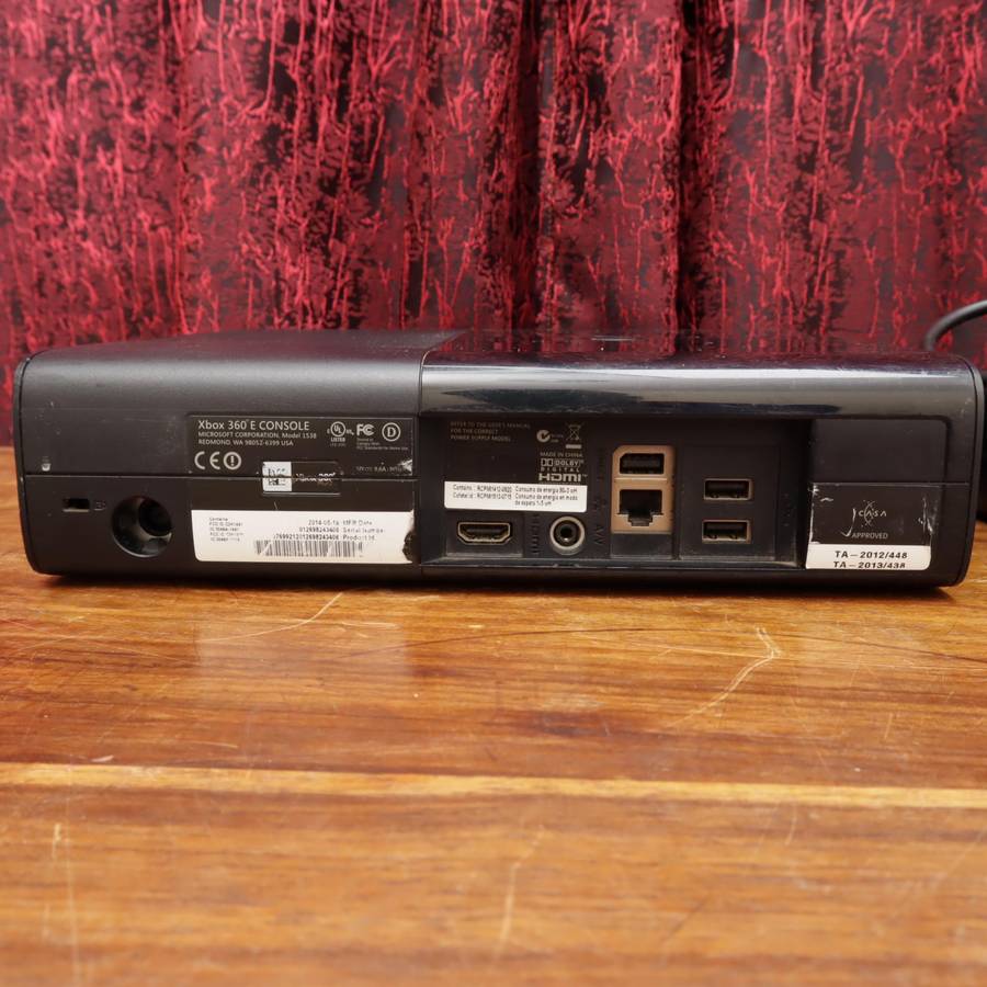 XBox 360E Console Slim - Two Games - Two Controllers