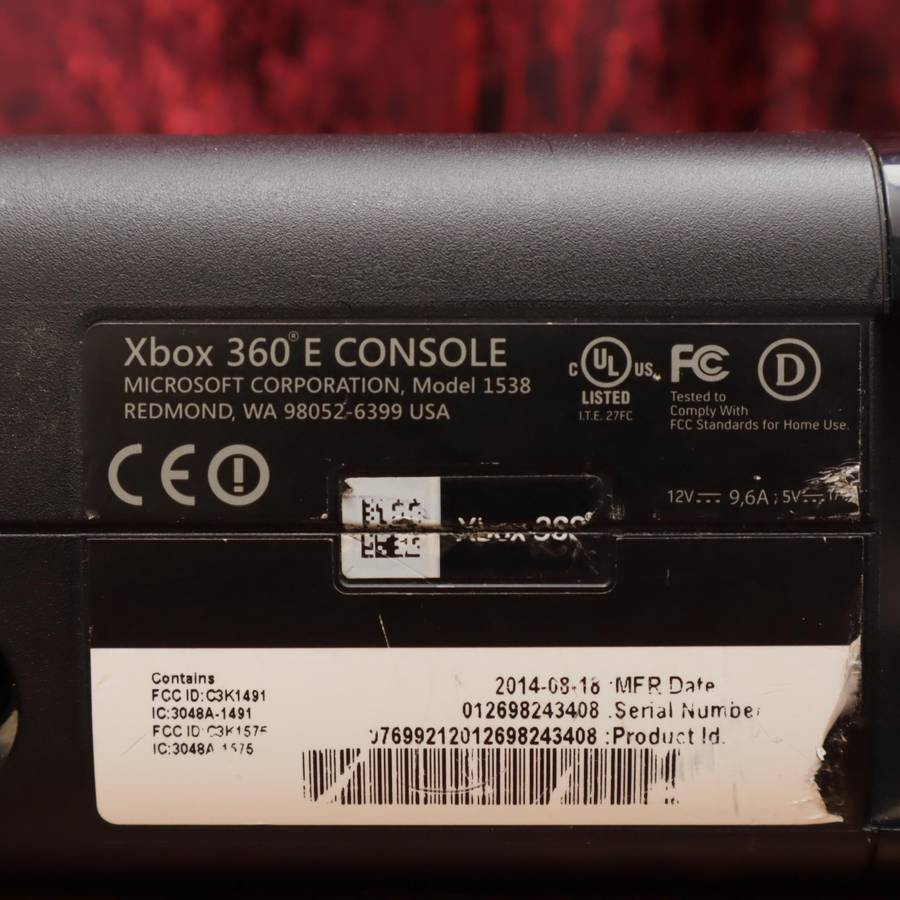 XBox 360E Console Slim - Two Games - Two Controllers