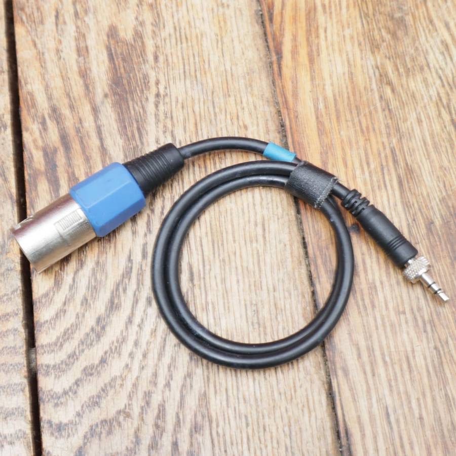 XLR to 3.5mm Locking TRS Audio Cables - 12 Pcs - Neutrik and More