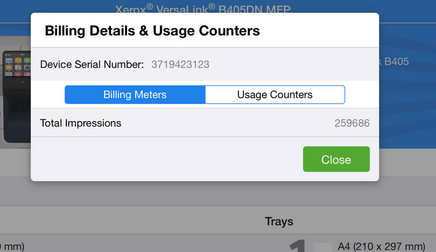 Xerox VersaLink B405DN A4 Mono All-In-One Laser Printer
