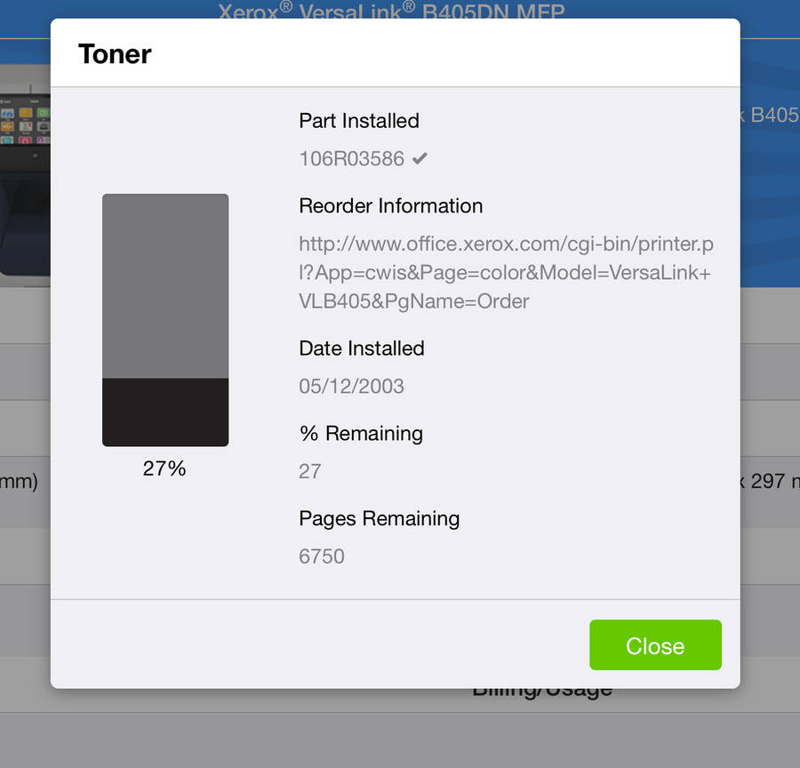 Xerox VersaLink B405DN A4 Mono All-In-One Laser Printer