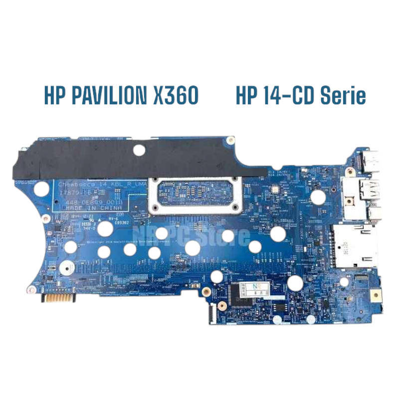 Genuine HP Pavilion x360 14M-DH 14-CD Motherboard with Intel Core i3 8th Gen CPU  Model 18742-1