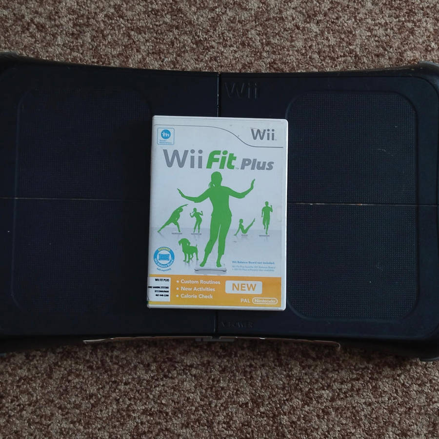 Wii Fit Plus Game + Wii Balancing Board