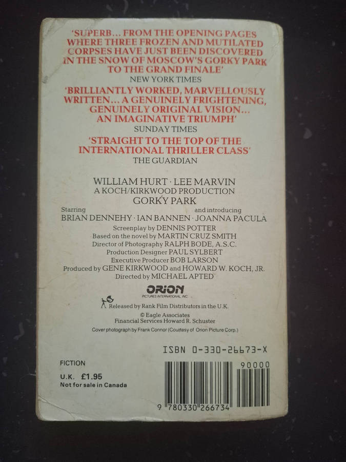 Martin Cruz Smith - Gorky park