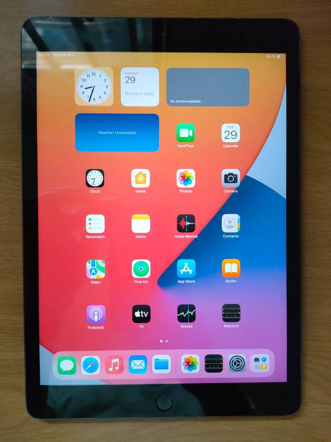 APPLE iPad 10.2-inch (8th Gen) Wi-Fi 32GB- A2270