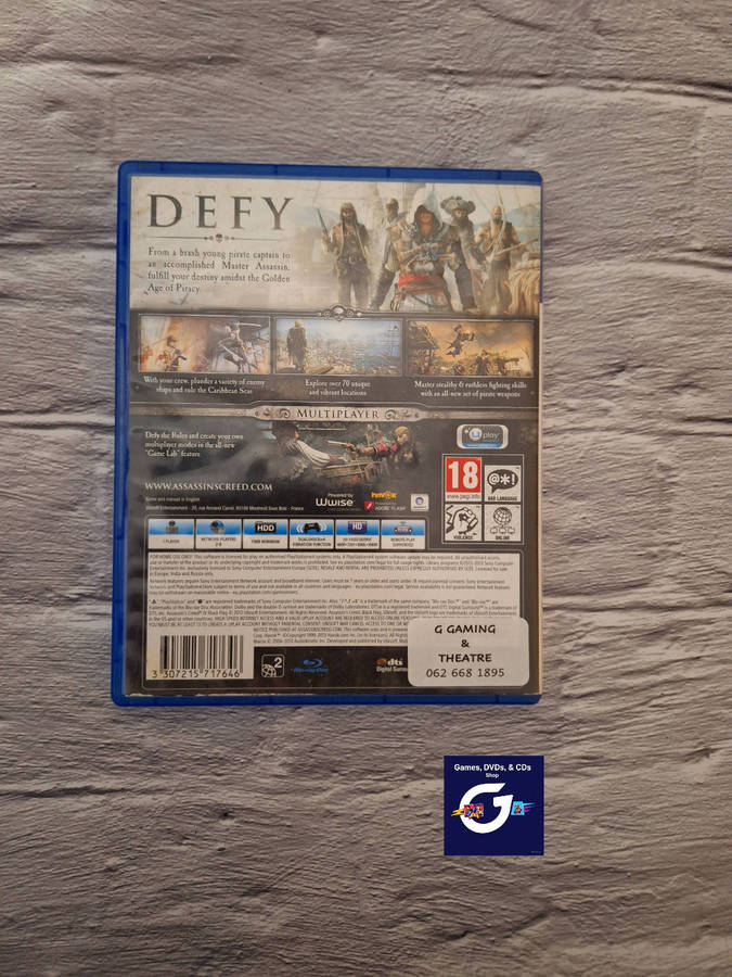 Assassins Creed IV Black Flag PlayStation 4