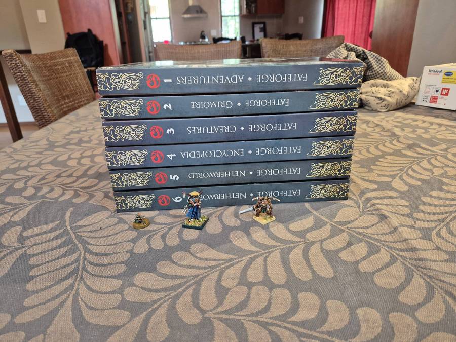 FateForge TTRPG Collection  Set of Hardcovers + Stretch Goals