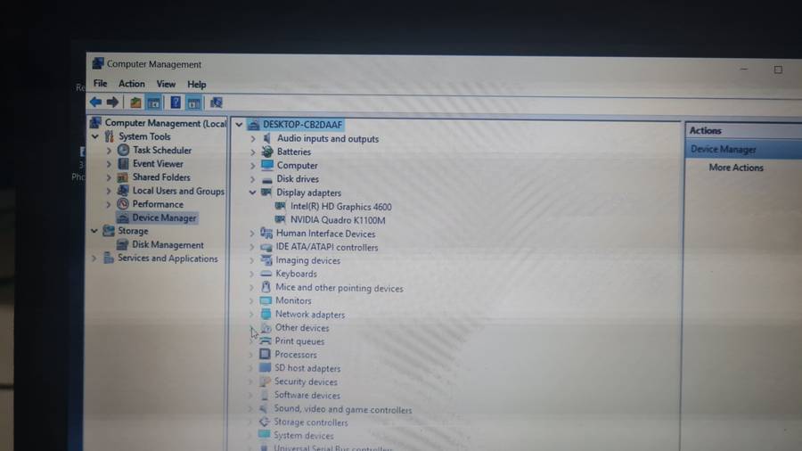 LENOVO THINKPAD W540 CORE i7 WITH QUATTRO GRAPHICS