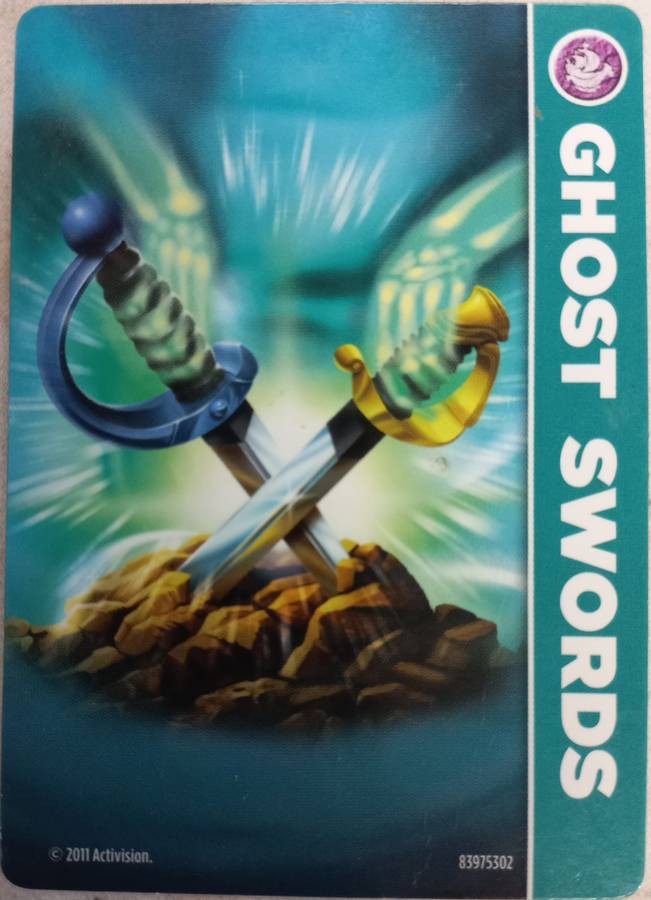 Ghost Swords Figurine - Skylanders Spyros Adventure